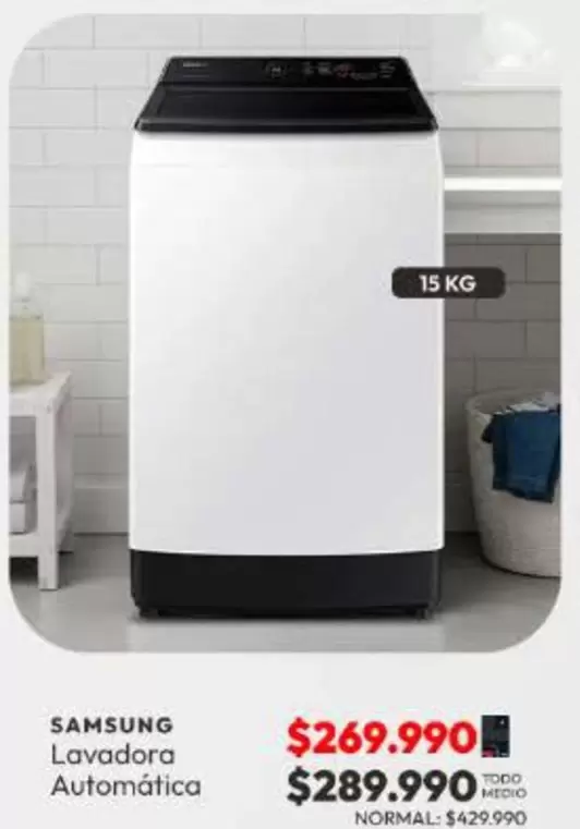 Samsung - Lavadora Automatica