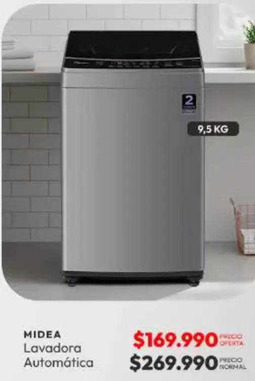 Midea - Lavadora Automática