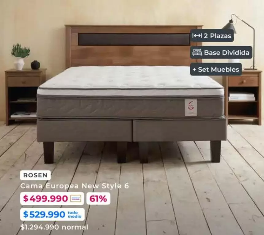Rosen - Cama/turopea New Style 6