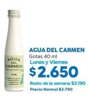 Carmen - Agua Del