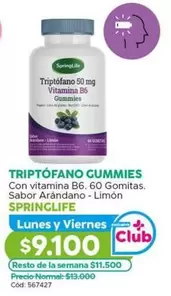 Springlife - Triptofano Gummies