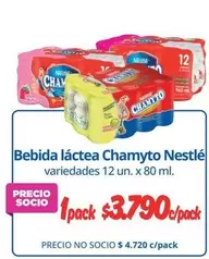 Nestlé - Bebida Láctea Chamyto