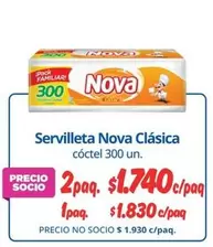 Nova - Servilleta Clasica