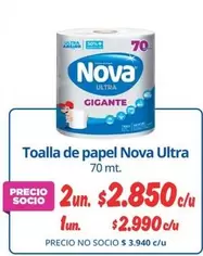 Nova - Toalla De Papel Ultra