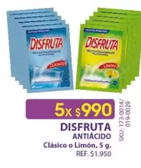 Disfruta - Antiácido Clásico O Limón