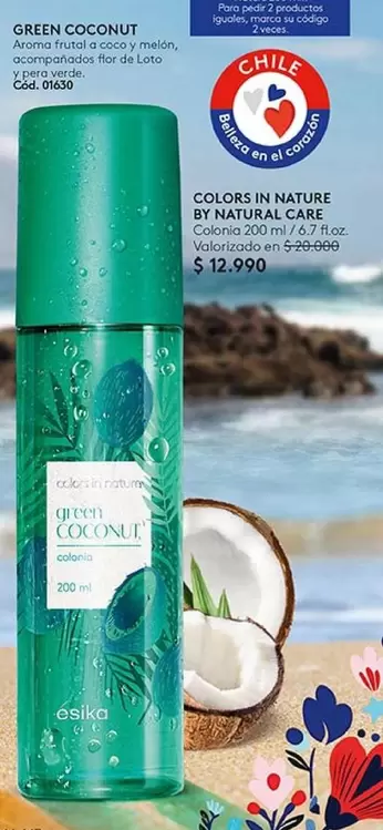 Green - Colours In Nature By Natural Care
