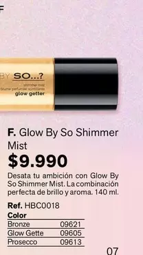 Perfecta - Glow By So Shimmer Mist