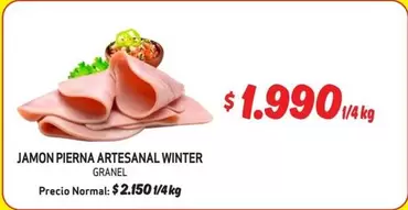 Winter - Jamon Pierna Artesanal