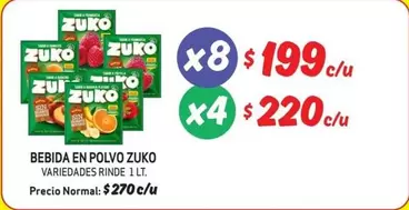 Zuko - Bebida En Polvo