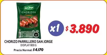 San Jorge - Chorizo Parrillero