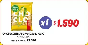 Frutos del Maipo - Choclo Congelado Frutos Del Maipo Grano