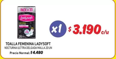 Ladysoft - Toalla Femenina