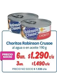 Robinson Crusoe - Choritos Crusoe