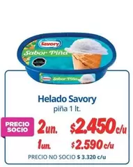 Savory - Helado
