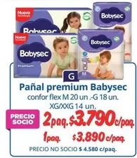 Babysec - Pañal Premium