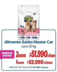 Master Cat - Alimento Gatito