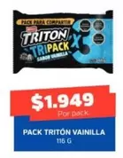 Tritón - Pack Triton Vainilla