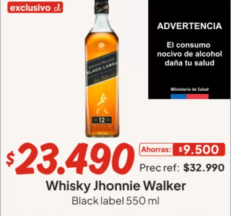 Whisky Jhonnie Walker