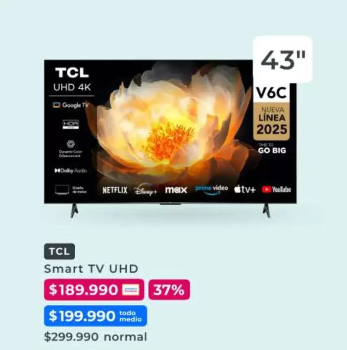 TCL - Smart Tv Uhd