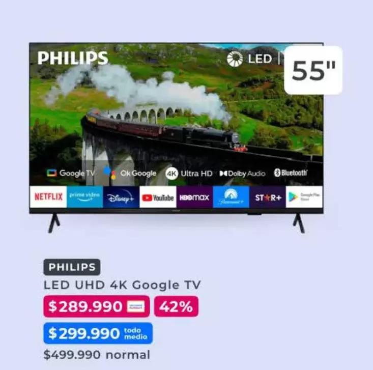 Philips - Led Uhd 4k Google Tv