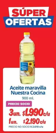 Maravilla - Aceite