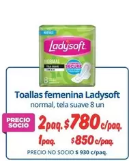 Ladysoft - Toallas Femenina