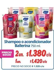 Ballerina - Shampoo O Acondicionador