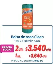 Clean - Bolsa De Aseo