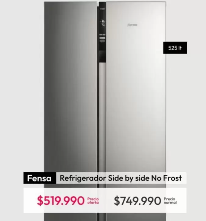 Fisher-Price - Refrigerador Side By Side No Frost