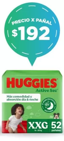 Huggies -  Active Sec