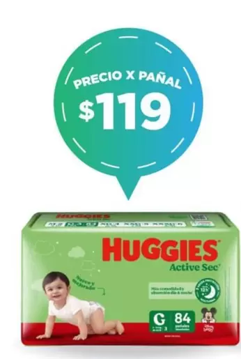 Huggies -  Active Sec