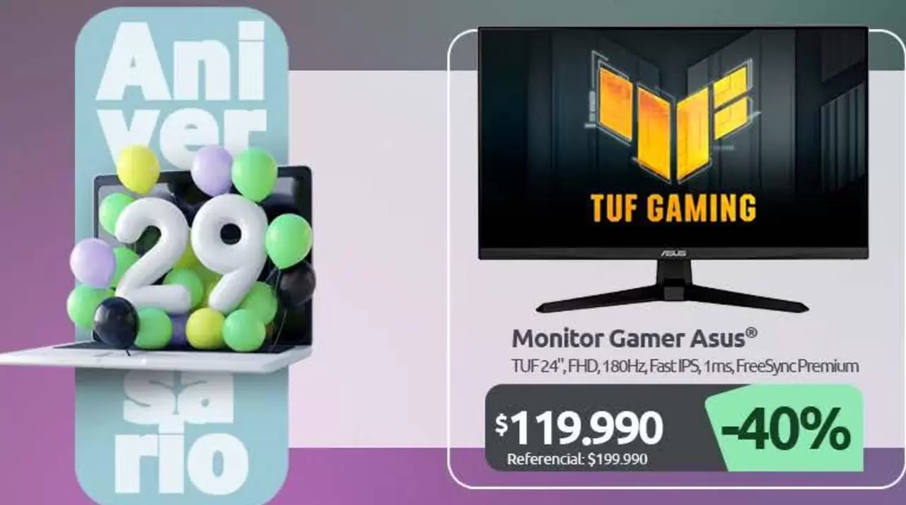 Asus - Monitor Gamer