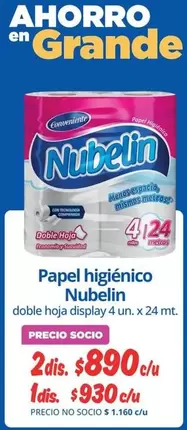 Nubelin - Papel Higienico
