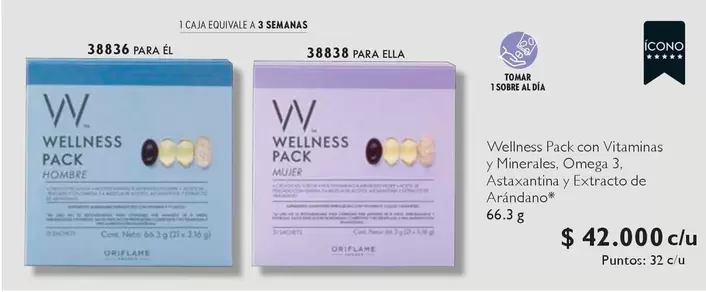Omega - Pack Con Vitaminas Y Minerals  3
