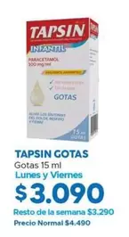 Tapsin - Gotas 15 ml Lunes y Viernes