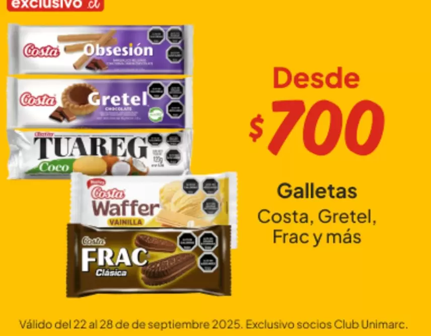 Costa - Galletas