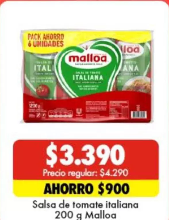 Malloa - Salsa De Tomate Italiana