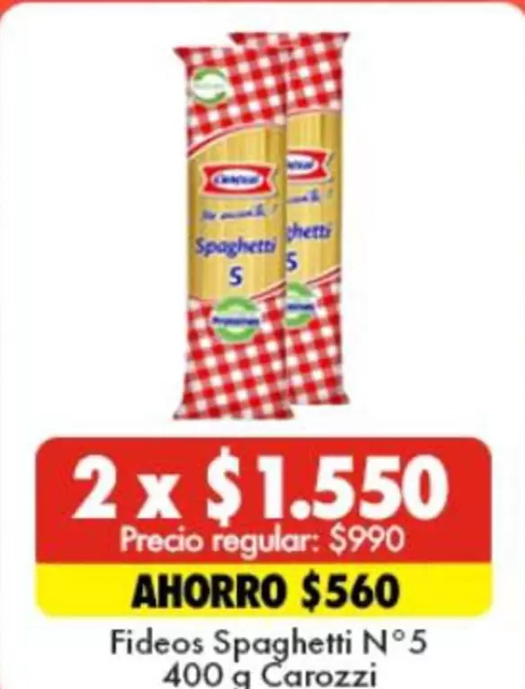 Carozzi - Fideos Spaghetti