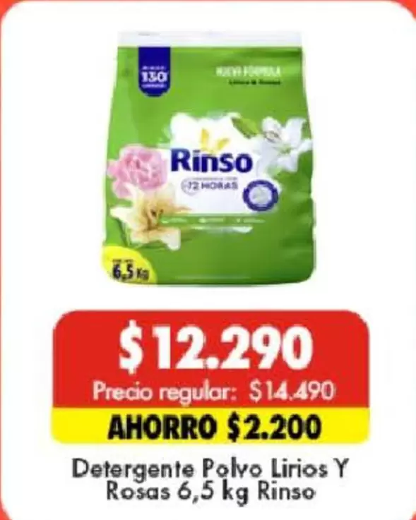 Rinso - Detergente Polvo Lirios Y Rosas