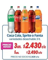 Fanta - Coca Cola, Sprite O