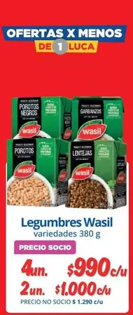 Wasil - Legumbres