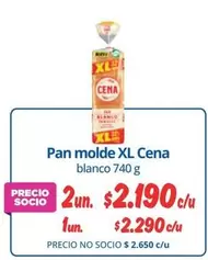 Cena - Pan Molde Xl