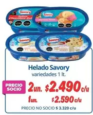 Savory - Helado