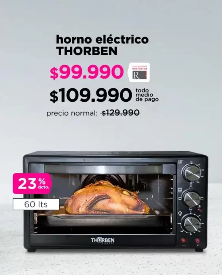 Thorben - Horno Electrico