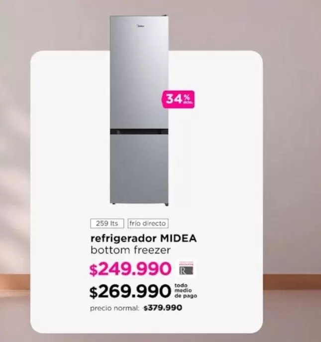 Midea - Refrigerador