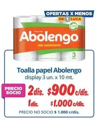 Abolengo - Toalla Papel