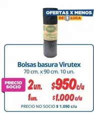 Virutex - Bolsas Basura