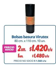 Virutex - Bolsas Basura