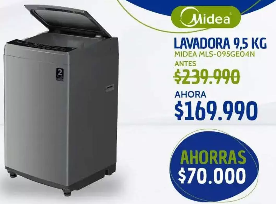 Midea - Lavadora