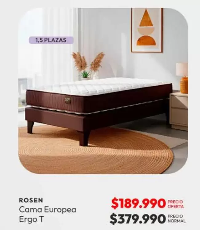 Rosen - Cama Europea Ergo T